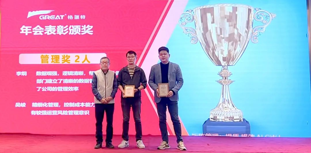 敢在寒冬立軍令，提質(zhì)增效啟新章--暨上海格瑞特年會盛典(圖10)